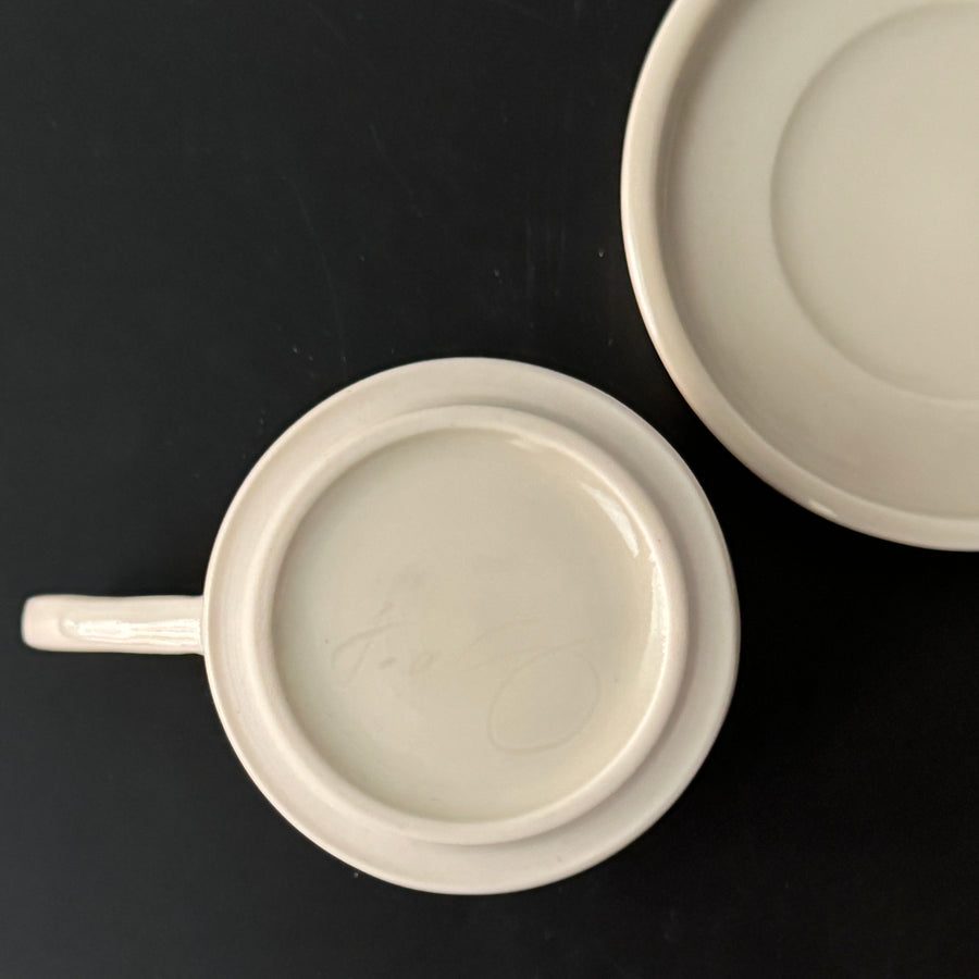 G14/15 WET GRASS Espresso cup & saucer