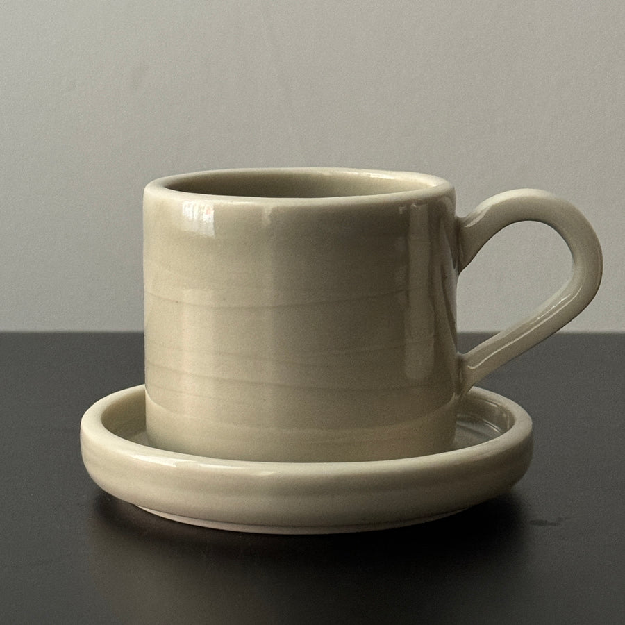 G14/15 WET GRASS Espresso cup & saucer